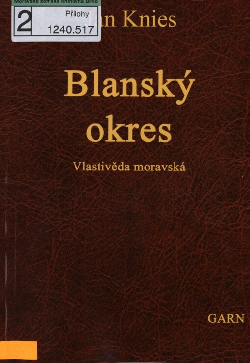 Blanský okres