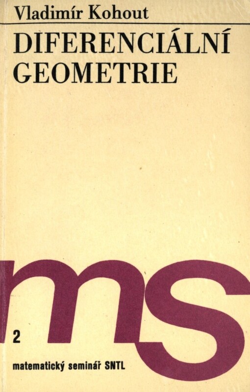 Diferenciální geometrie: Určeno posl. vys. škol