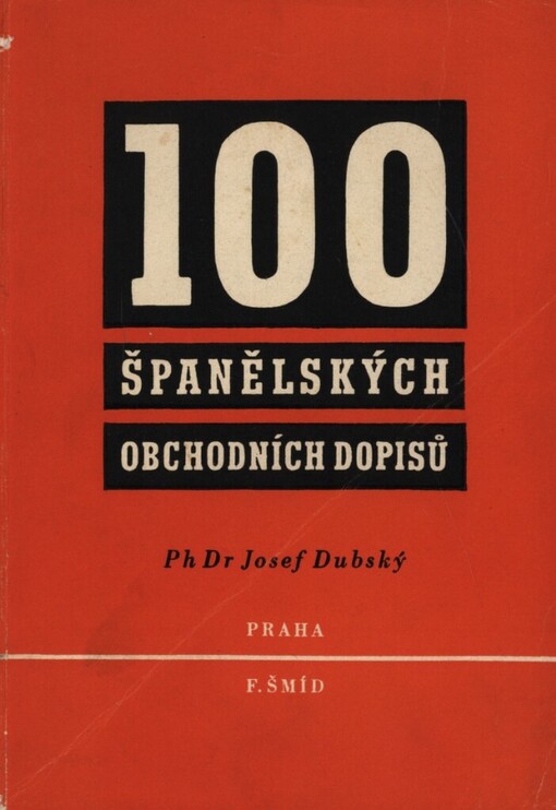 100 španělských obchodních dopisů