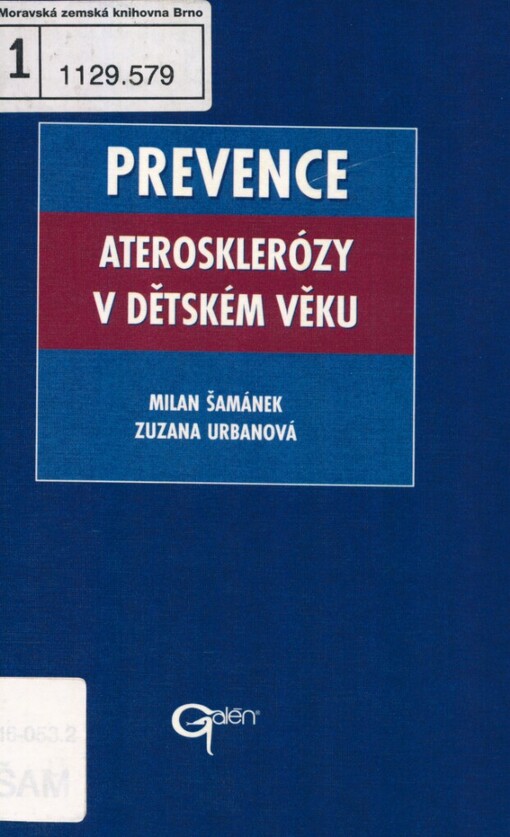 Prevence aterosklerózy v dětském věku