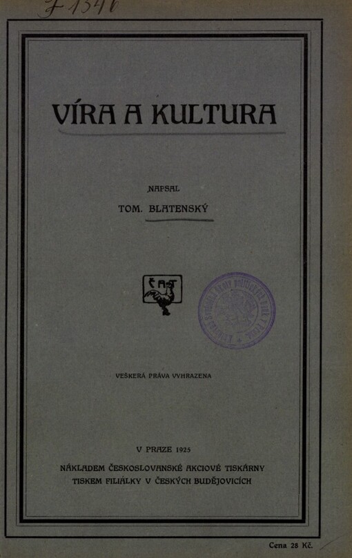 Víra a kultura