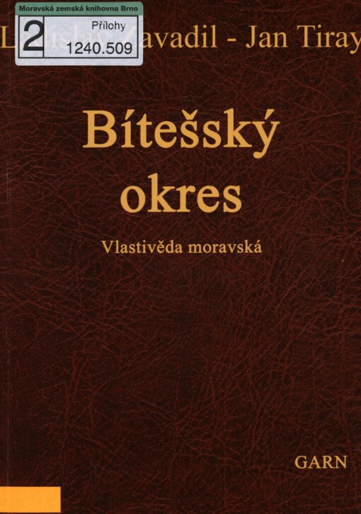 Bítešský okres