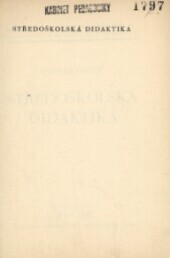 Středoškolská didaktika