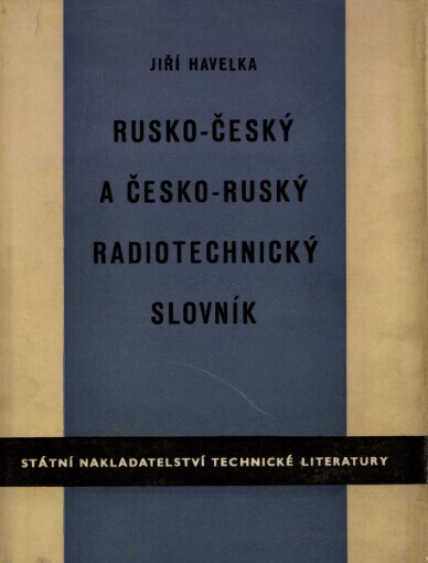 Rusko-český a česko-ruský radiotechnický slovník