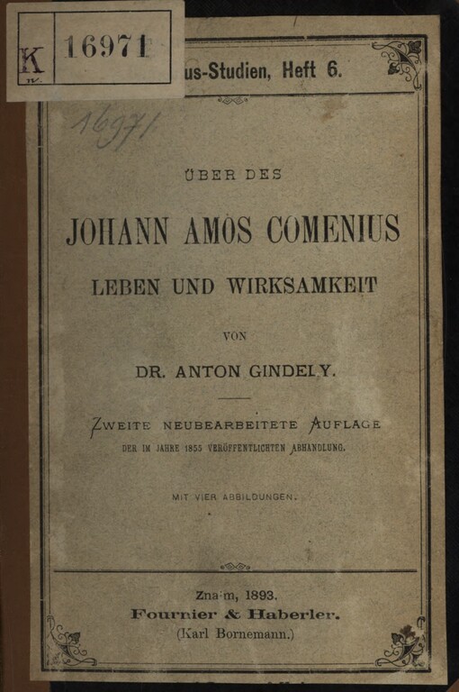 Über des Johann Amos Comenius Leben und Wirksamkeit
