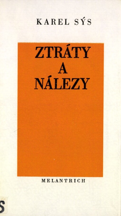Ztráty a nálezy: z intimní lyriky (1985)