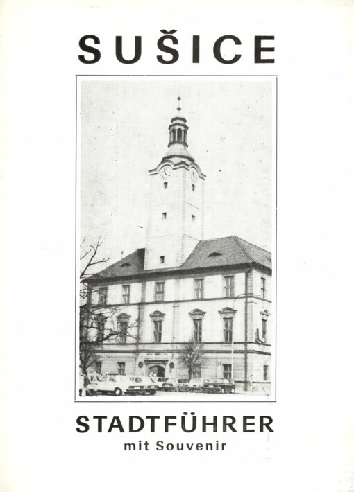 Sušice: Stadtführer mit Souvenir