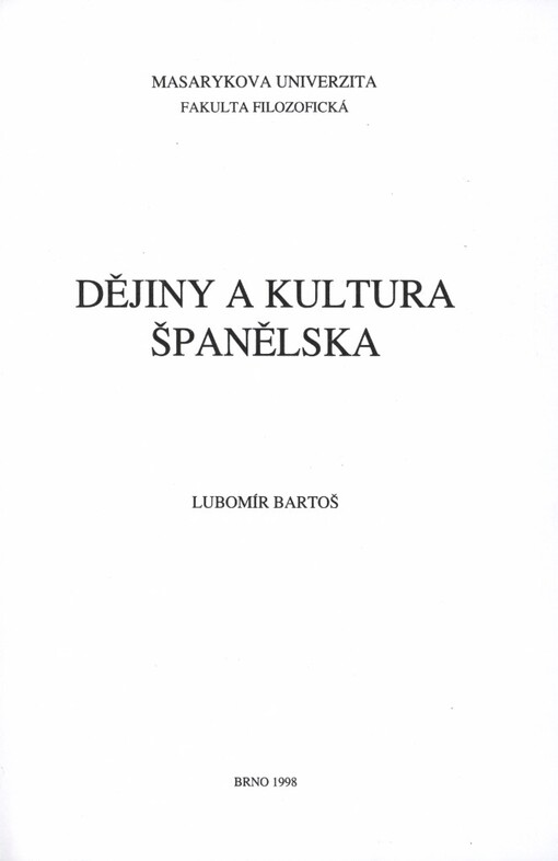 Dějiny a kultura Španělska