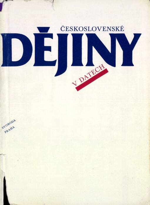 Československé dějiny v datech