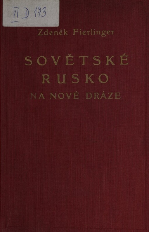 Sovětské Rusko na nové dráze