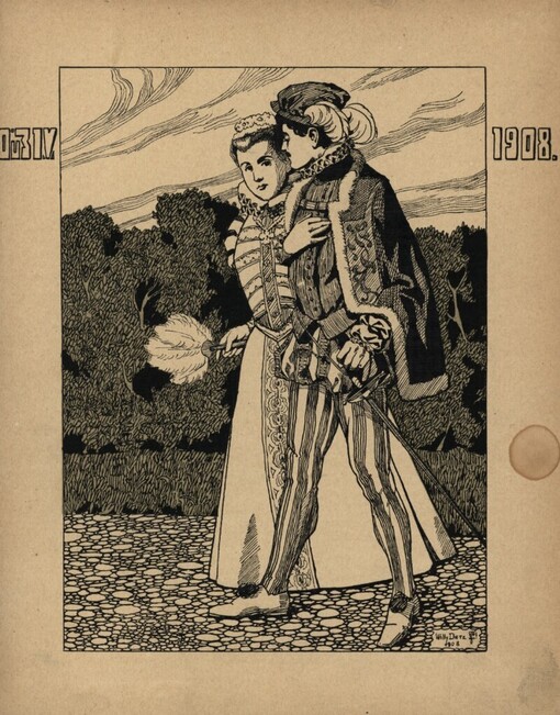 25 Jahre deutscher Arbeit :Frühlingsfesst der deutschen Vereine Prags 30. und 31. Mai 1908 Deutsches Kassino : Festschrift