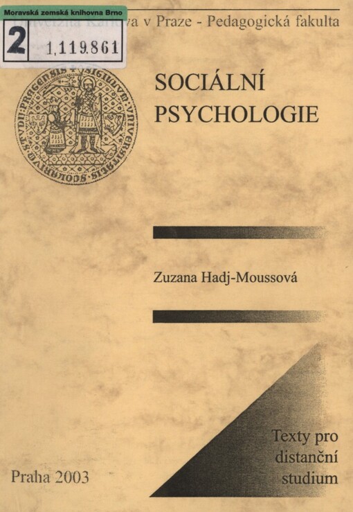 Sociální psychologie