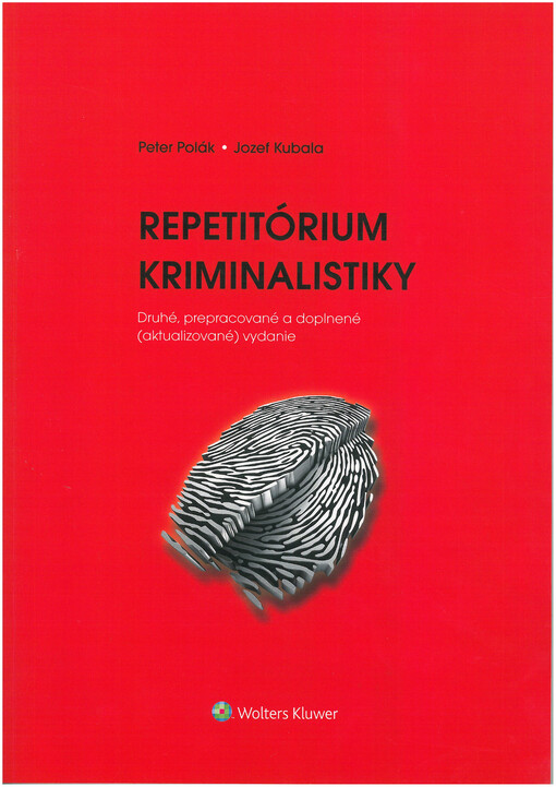 Repetitórium kriminalistiky
