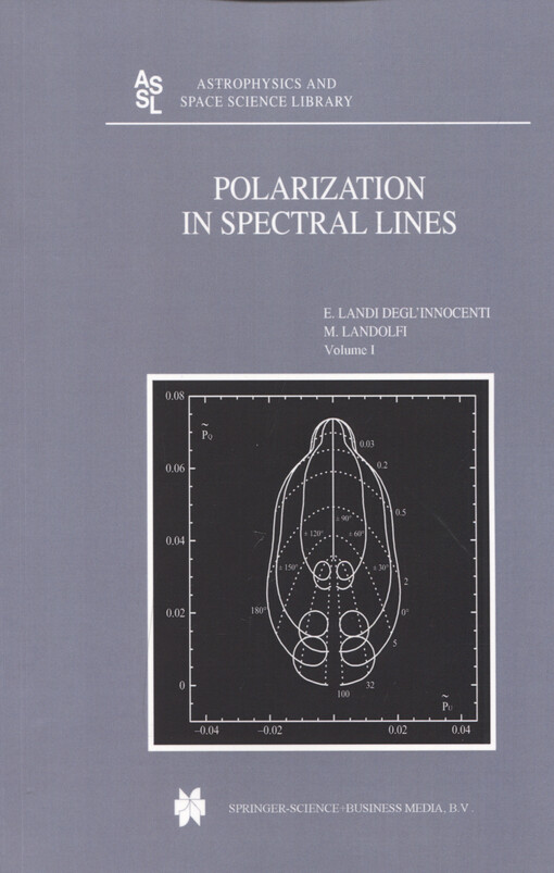 Polarization in spectral lines. Volume I