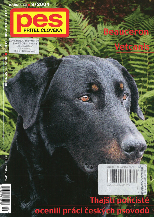 Pes přítel člověka : časopis pro chov a výcvik psů všech plemen