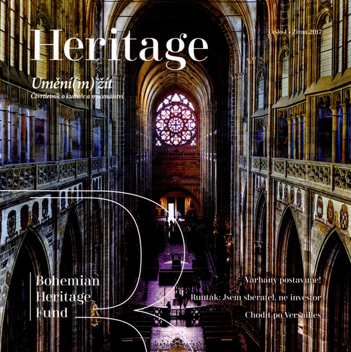 Heritage : umění(m) žít : čtvrtletník o kultuře a mecenášství