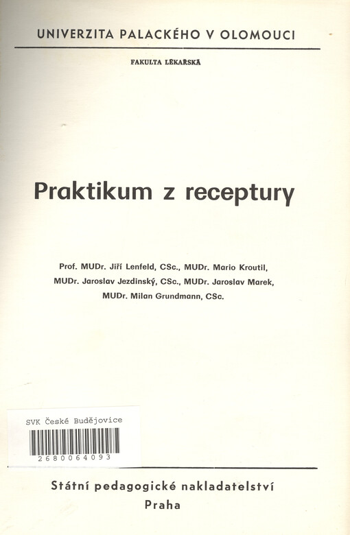 Praktikum z receptury