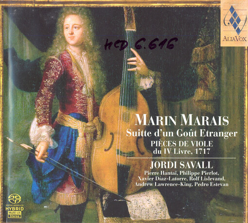 Suitte d'un goût etranger : pièces de viole du IV livre, 1717