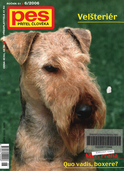 Pes přítel člověka : časopis pro chov a výcvik psů všech plemen