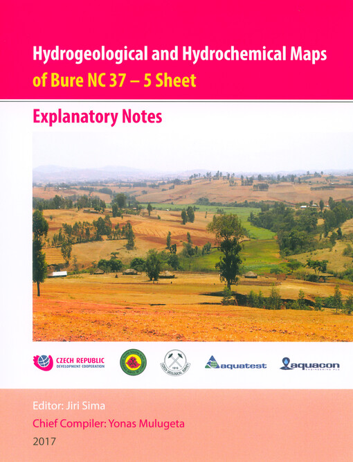 Hydrogeological and hydrochemical maps of Bure NC 37 - 5 Sheet : explanatory notes