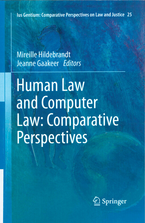 Human law and computer law: comparative perspectives
