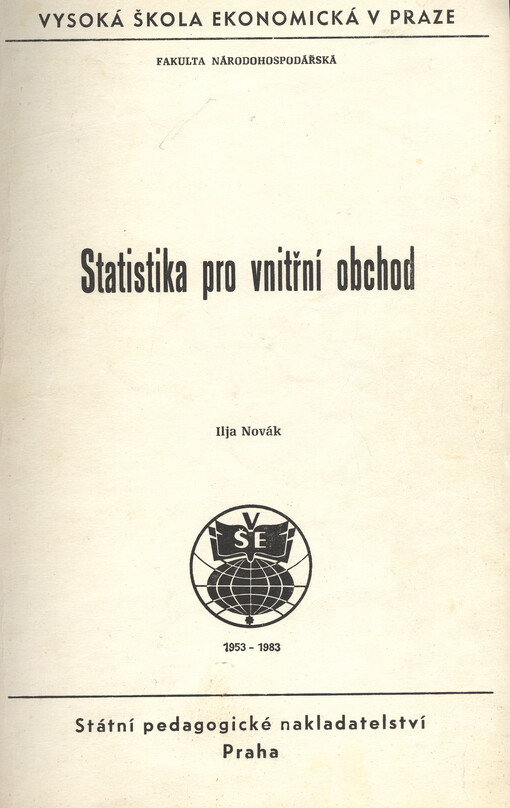 Statistika pro vnitřní obchod