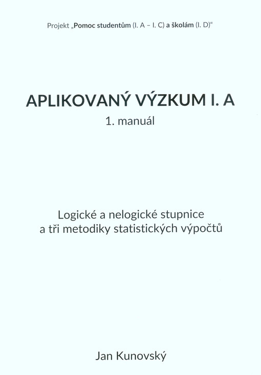 Aplikovaný výzkum I. A