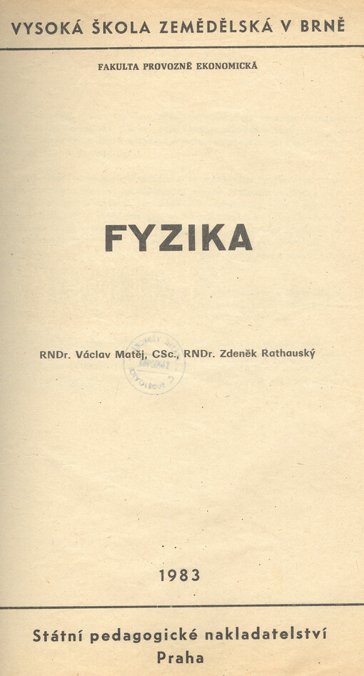 Fyzika