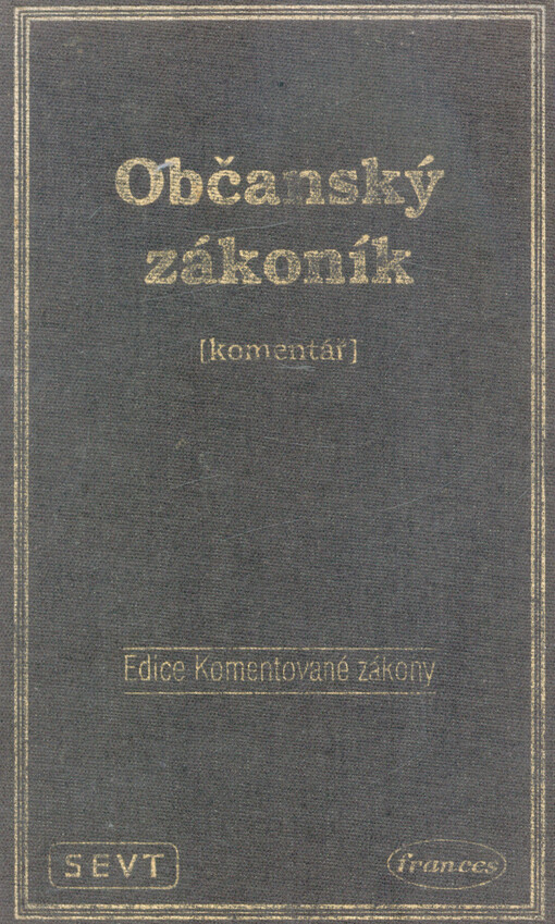 Občanský zákoník : komentář