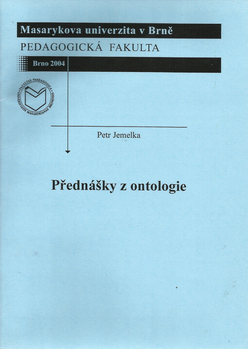 Přednášky z ontologie