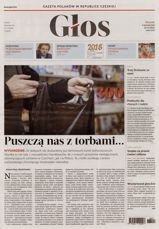 Głos : gazeta Polaków w Republice Czeskiej