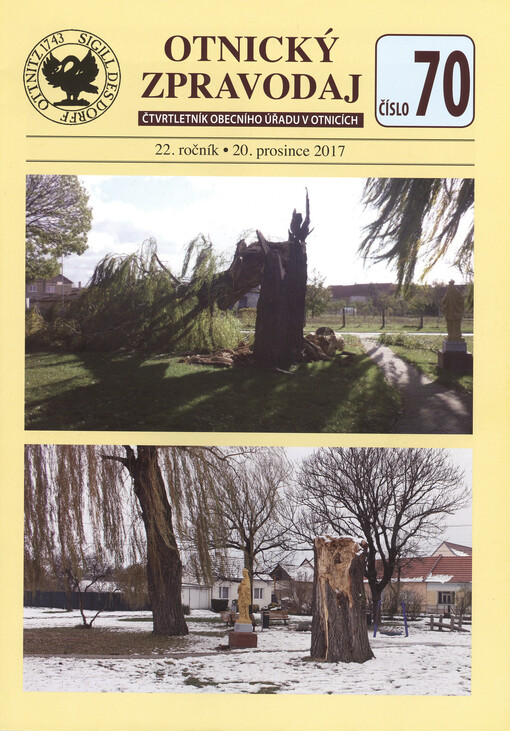 Otnický zpravodaj : občasník Obecního úřadu v Otnicích