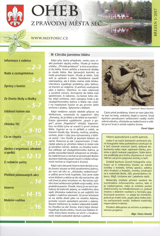 Oheb : obecní časopis