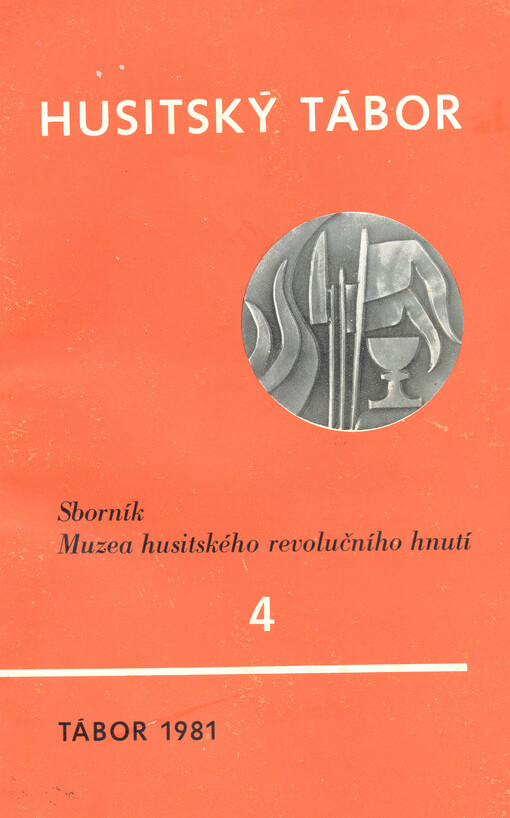 Husitský Tábor : sborník Muzea husitského revolučního hnutí
