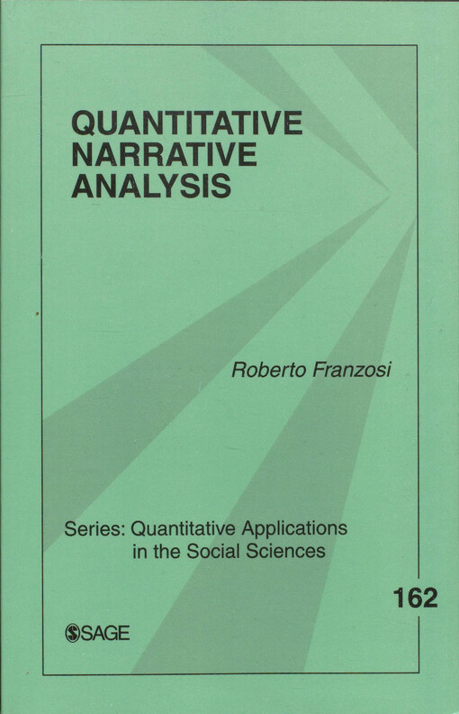 Quantitative narrative analysis