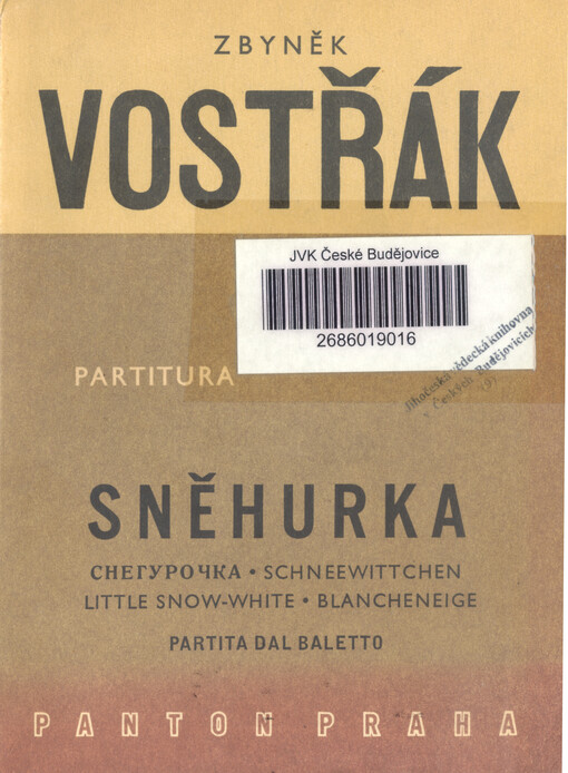 Sněhurka partita dal baletto : op. 22