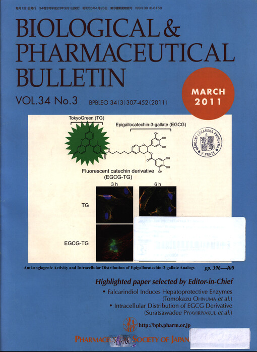Biological & pharmaceutical bulletin