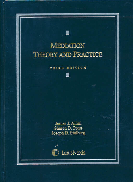 Mediation theory and practice