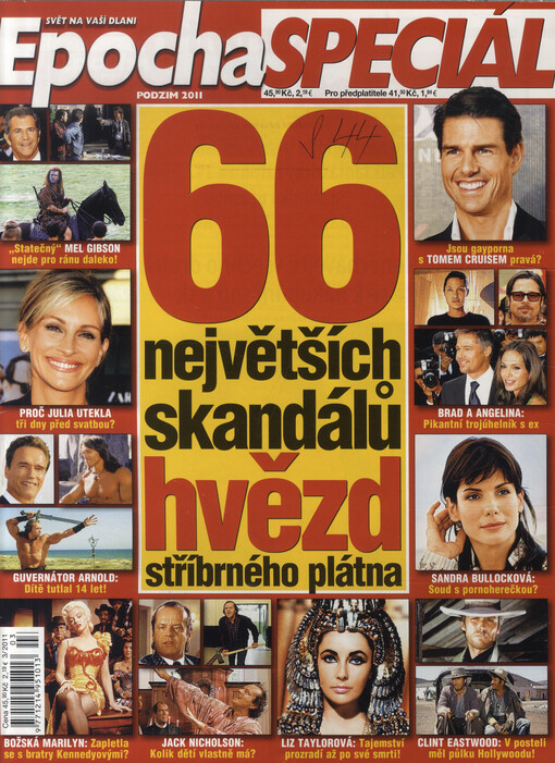  66 největších skandálů hvězd stříbrného plátna