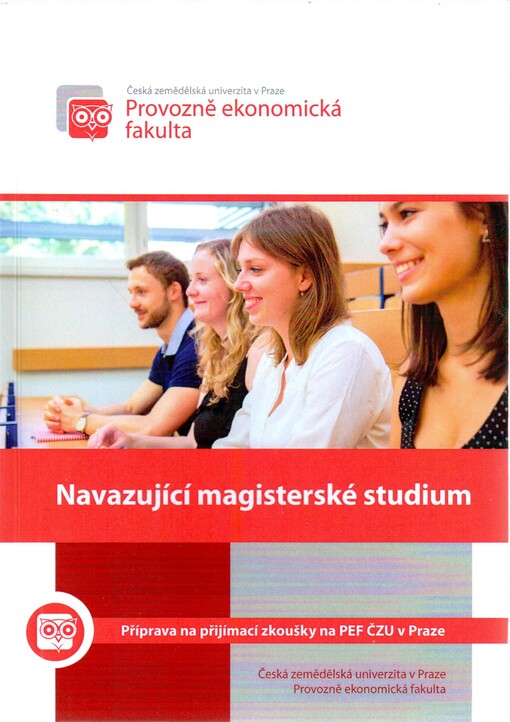 Navazující magisterské studium : příprava na přijímací zkoušky PEF ČZU v Praze