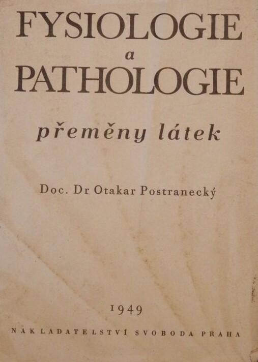 Fysiologie a pathologie přeměny látek