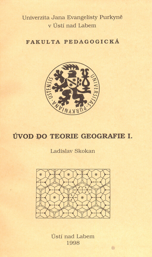 Úvod do teorie geografie I.