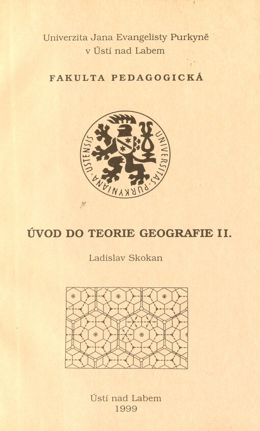 Úvod do teorie geografie II.
