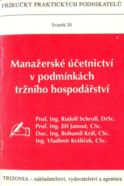 Manažerské účetnictví v podmínkách tržního hospodářství