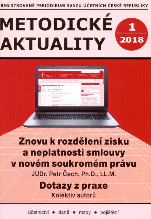 Znovu k rozdělení zisku a neplatnosti smlouvy v novém soukromém právu