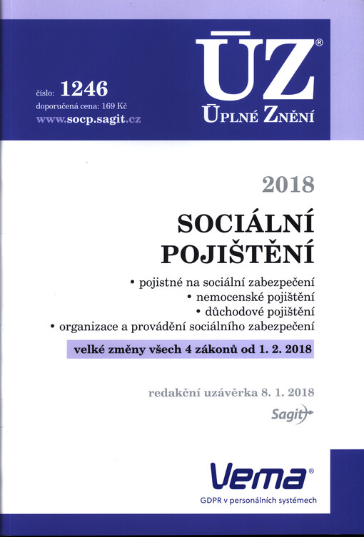 Sociální pojištění 2018