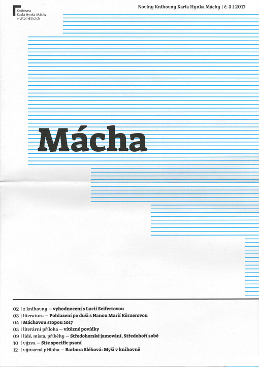 Karel Hynek Mácha : informačně-literární bulletin Knihovny K.H. Máchy v Litoměřicích