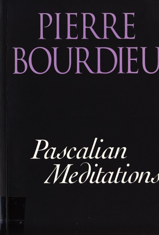 Pascalian meditations