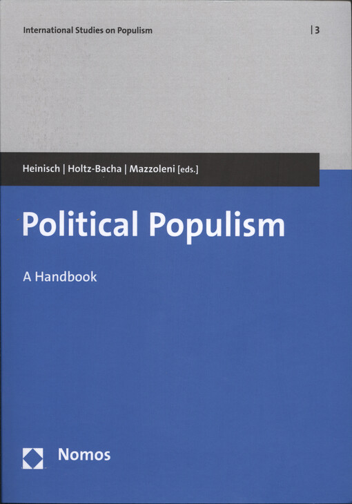 Political populism : a handbook