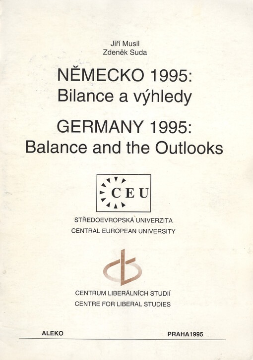 Německo 1995 : bilance a výhledy